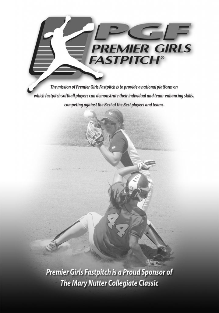 Mary Nutter College Softball Tournament Ad MICHAEL HECHT DESIGN