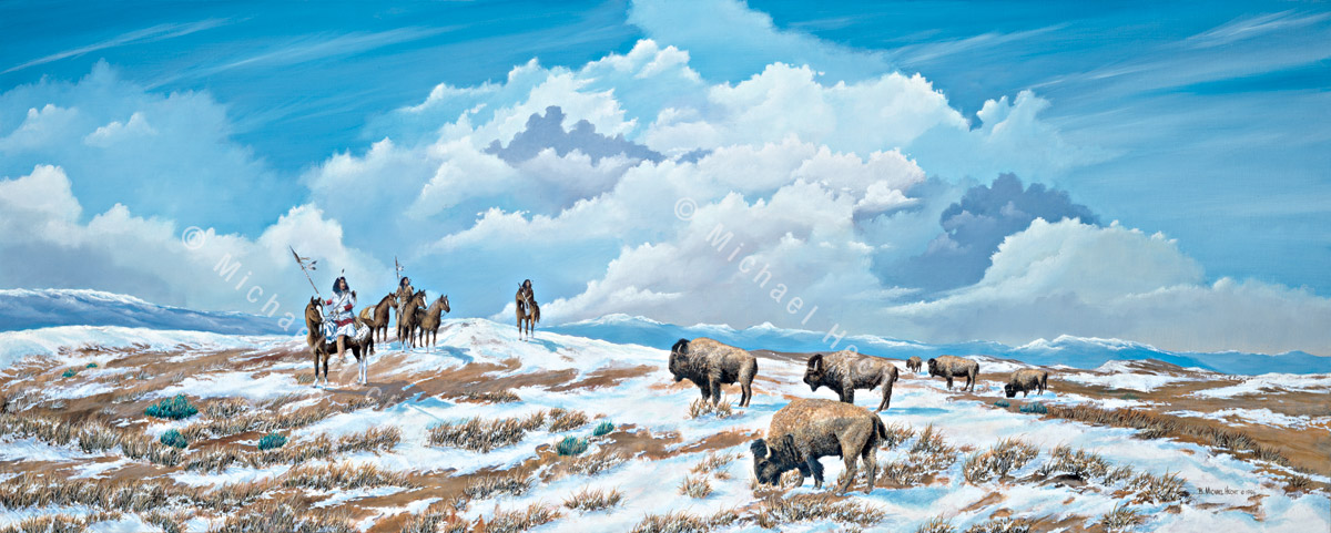 Stand Off At Summit Meadow, by B. Michael Hecht