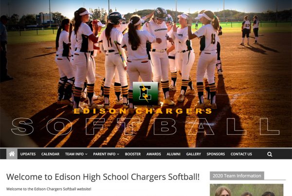 Edison High School Softball