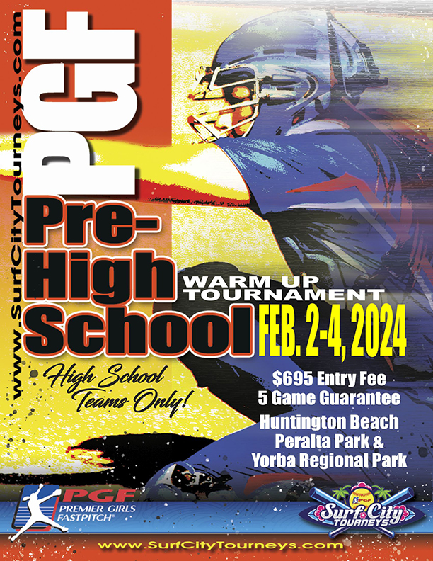 High School Softball flyer