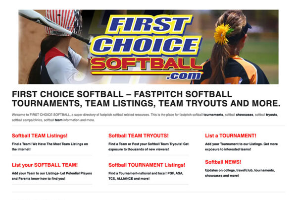 Sports Website Design