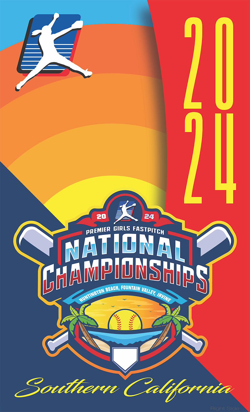 2024 Premier Girls Fastpitch- National Championships- On site display banner